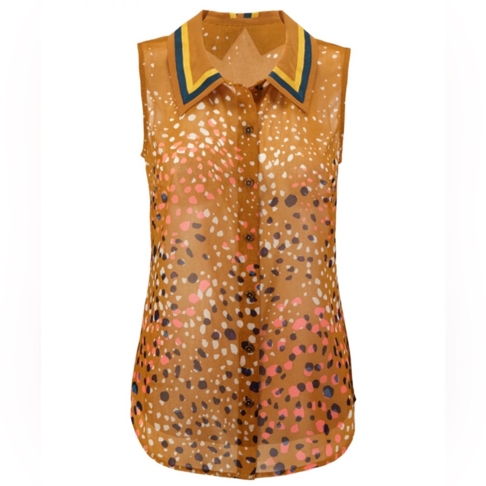 CABI Cheers Blouse Size Small